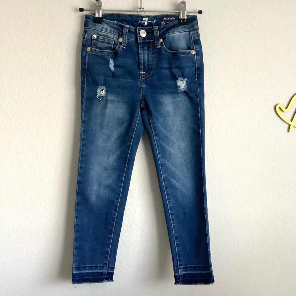 \7FAM\ Kid’s The Skinny Ankle Jeans